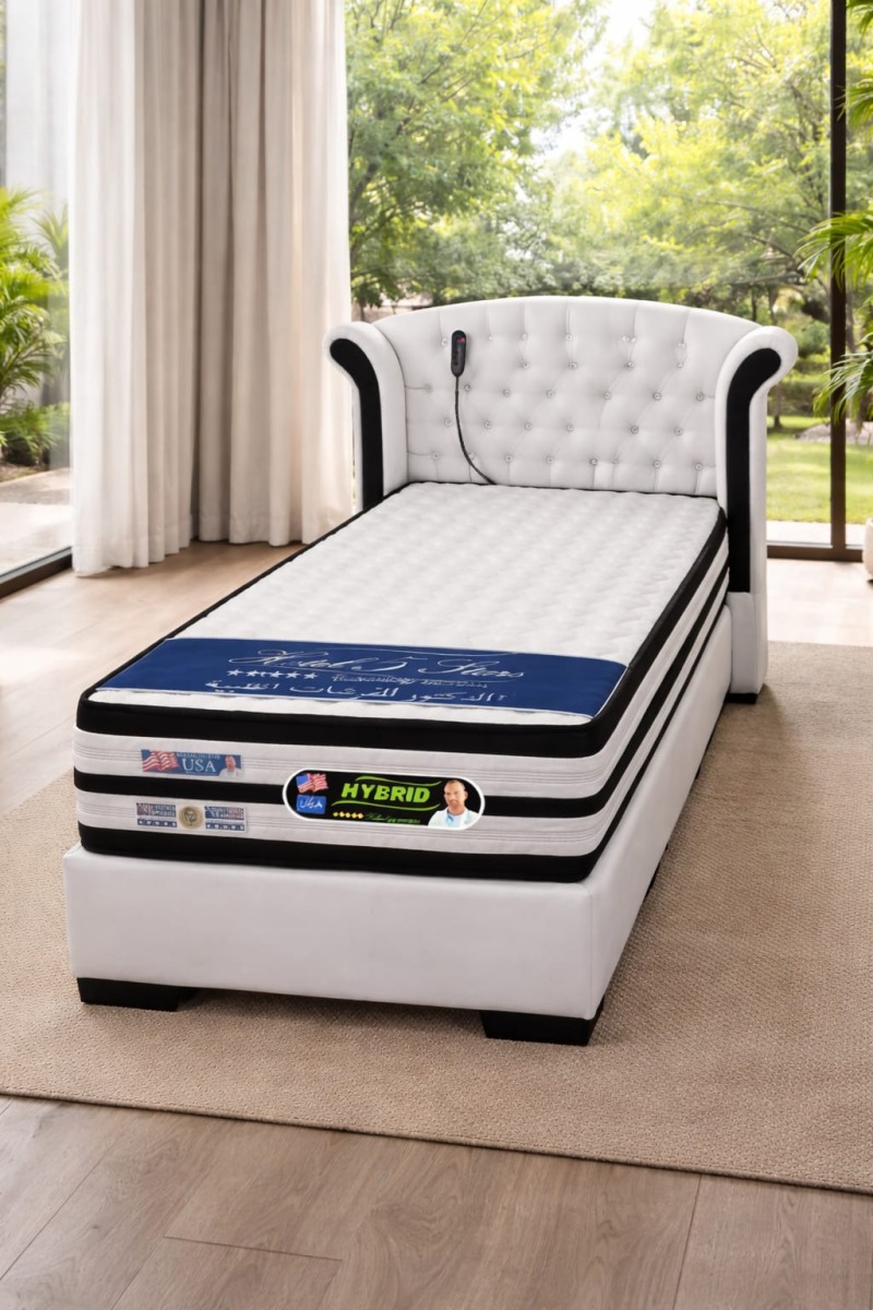 فرشة الهايبرد الفندقية(مفرد ونص 120*190 ,110*200)