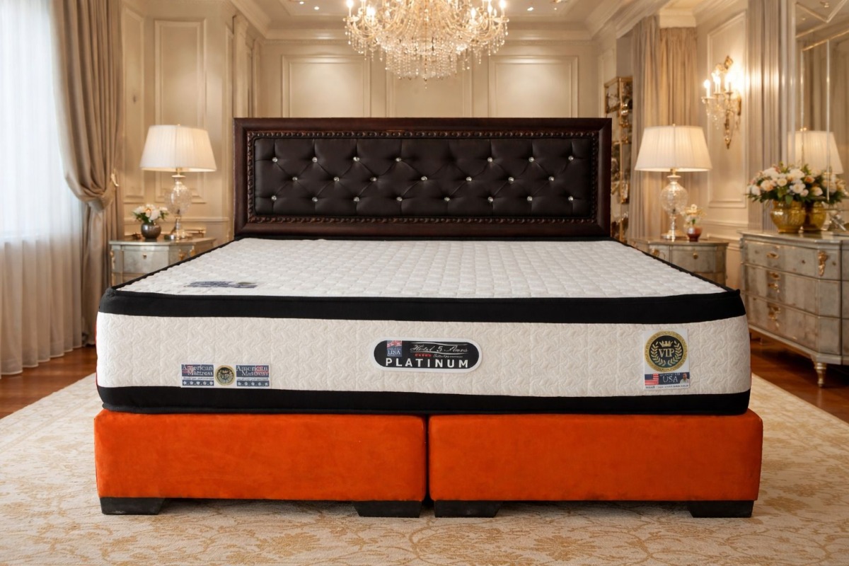 فرشة البلاتينيوم ( مجوز 200*200 ,180*200 ,170*190)